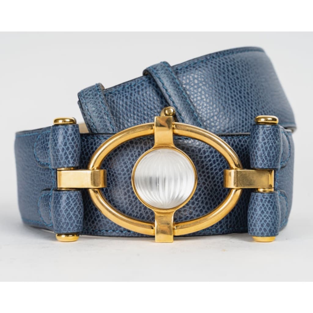 LALIQUE : Ceinture cuir et cristal | Biron 
