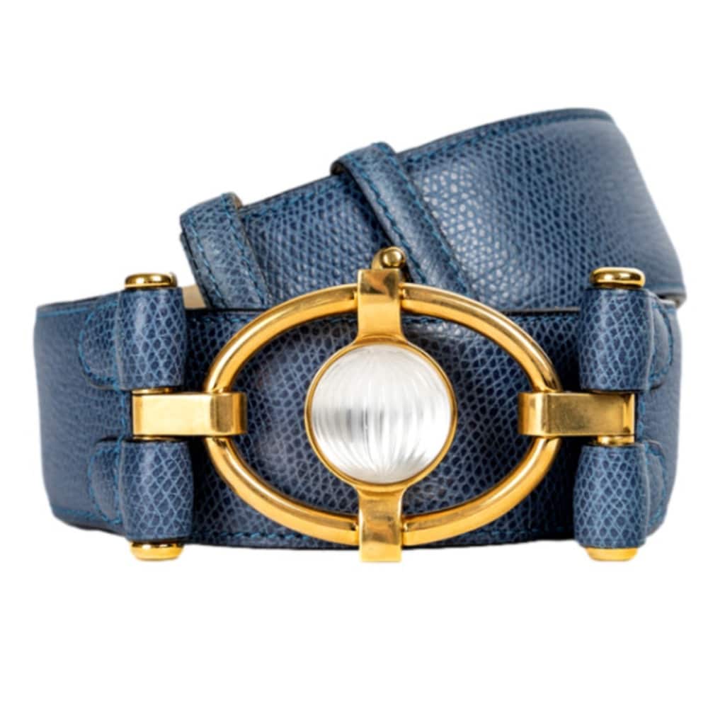 LALIQUE : Ceinture cuir et cristal | Biron 