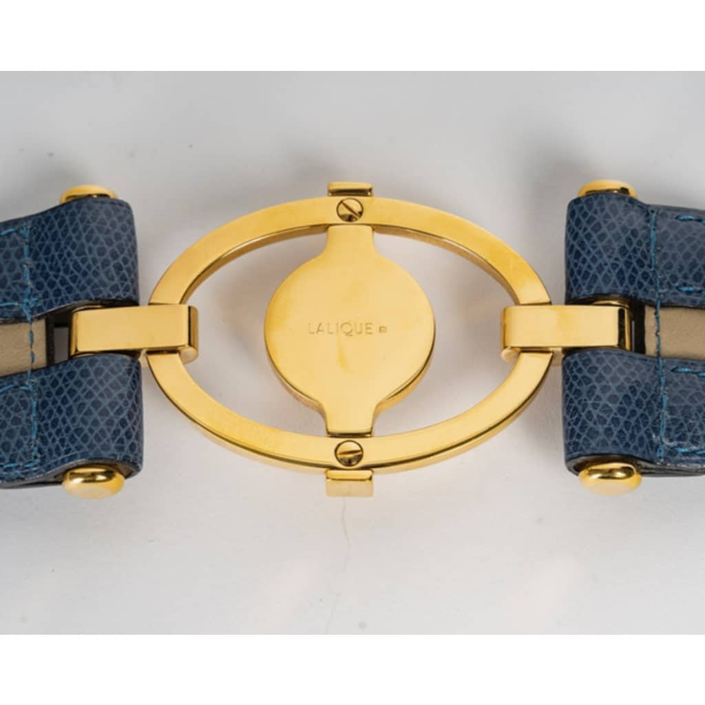 LALIQUE : Ceinture cuir et cristal | Biron 