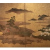 Paravent japonais à 2 panneaux époque Edo 17/18ème siècle | Biron 
