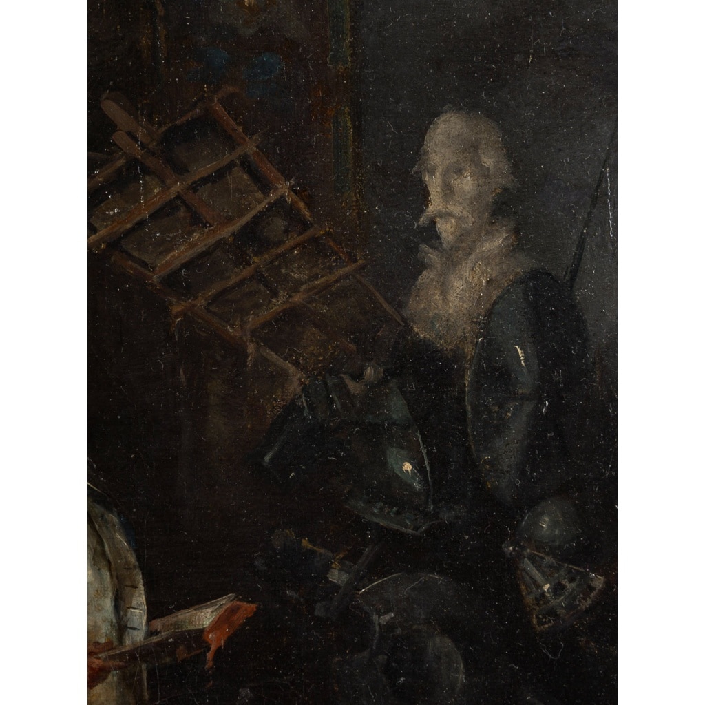 Cristobal Piza Ensenyat (1850-1936) Chez L’Antiquaire, huile sur toile | Biron 