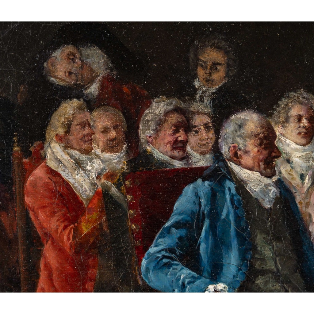 Cristobal Piza Ensenyat (1850-1936) Chez L’Antiquaire, huile sur toile | Biron 