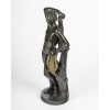 Bronze représentant Apollon accoudé à un arbre, 19 ème siècle. | Biron 