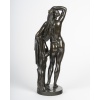 Bronze représentant Apollon accoudé à un arbre, 19 ème siècle. | Biron 