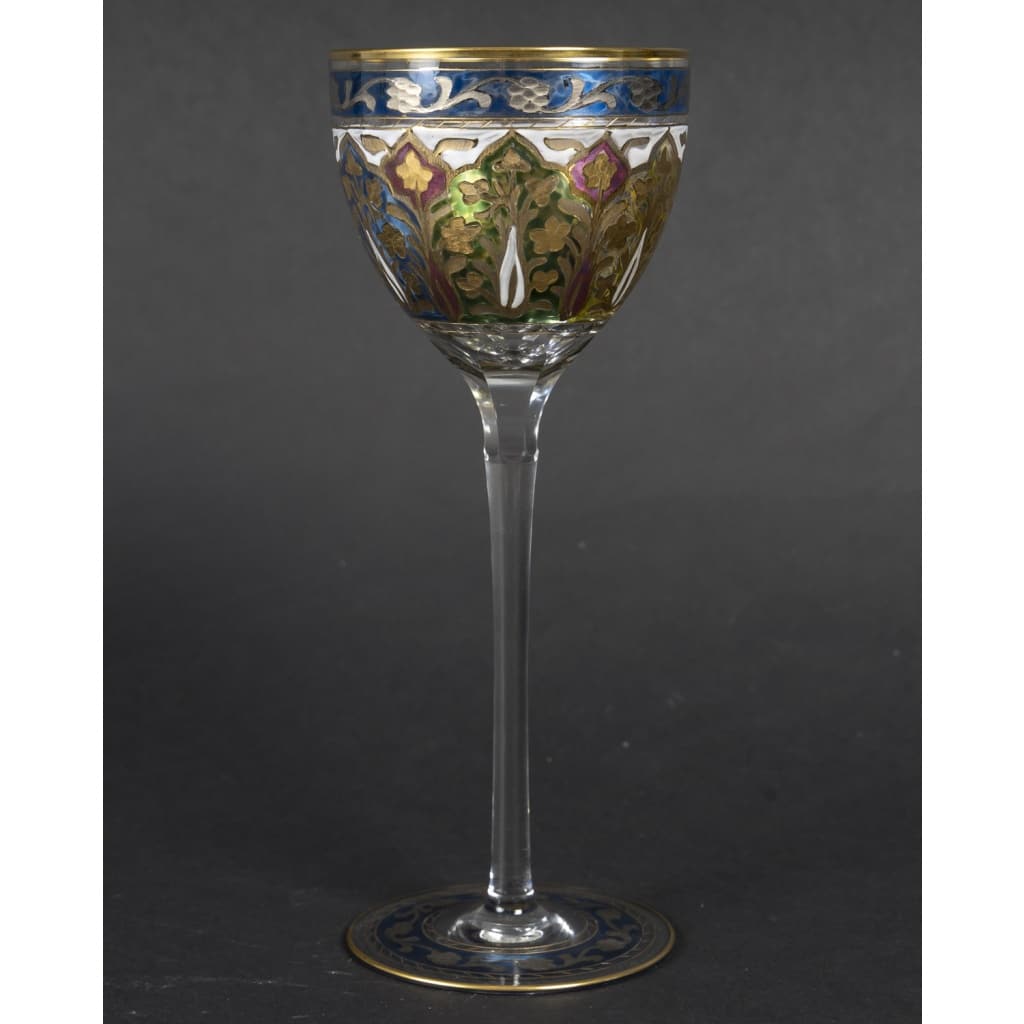 2 verres Fritz Heckert | Biron 