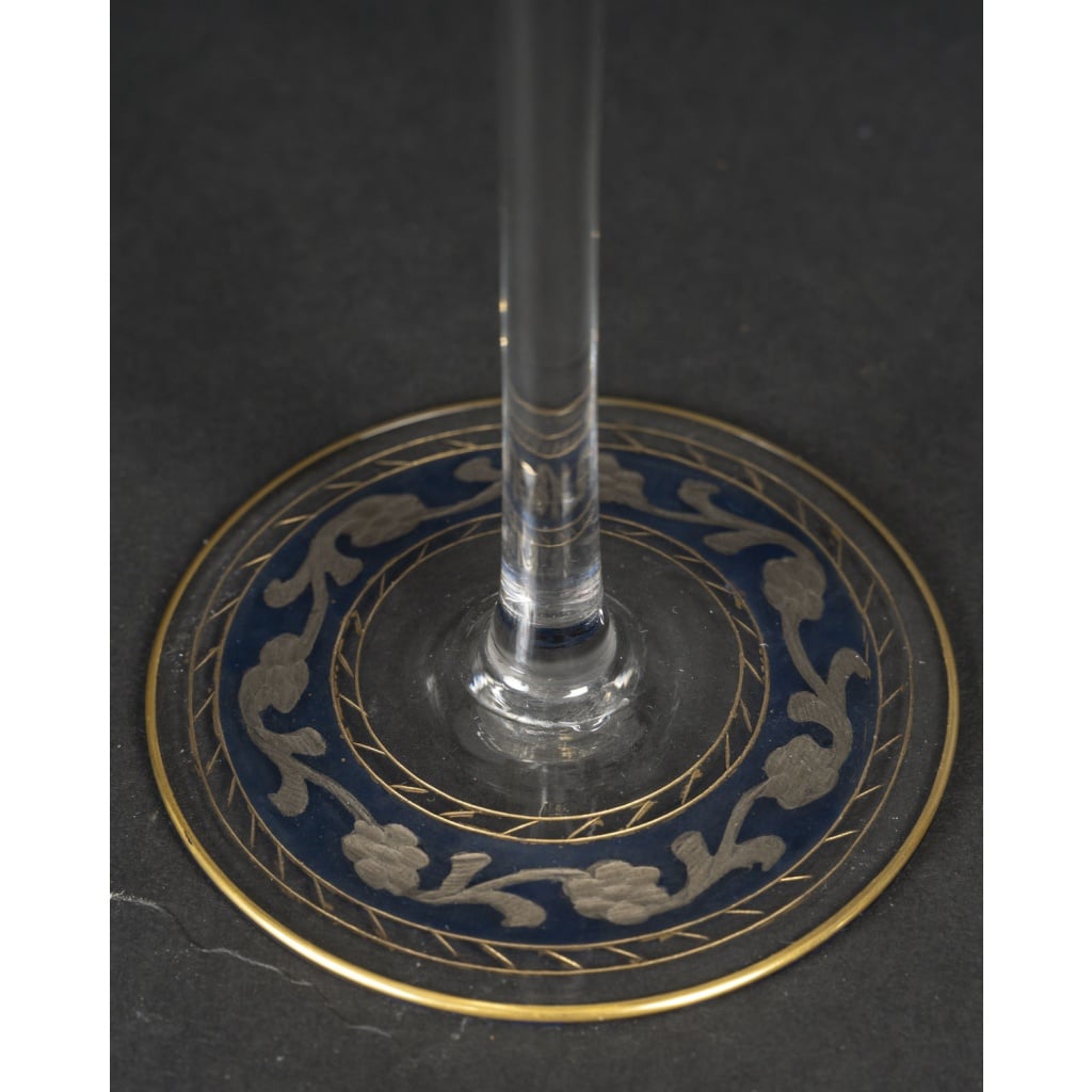 2 verres Fritz Heckert | Biron 
