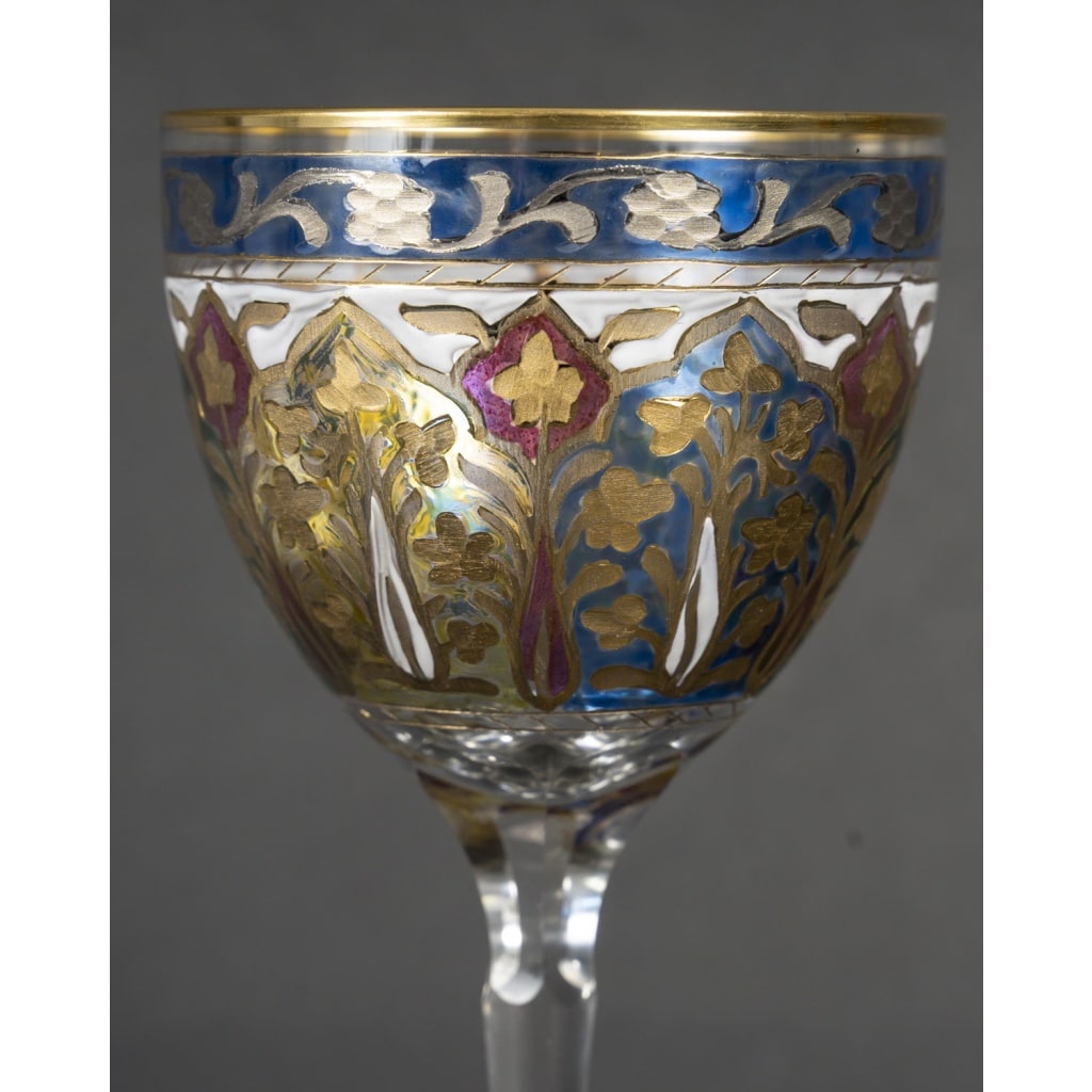 2 verres Fritz Heckert | Biron 