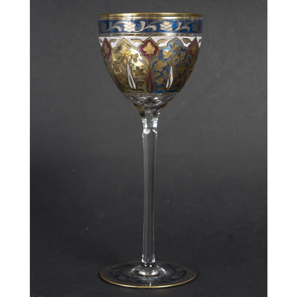 2 verres Fritz Heckert | Biron 
