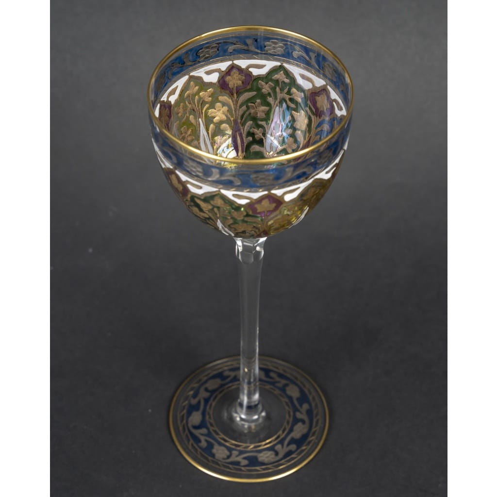 2 verres Fritz Heckert | Biron 