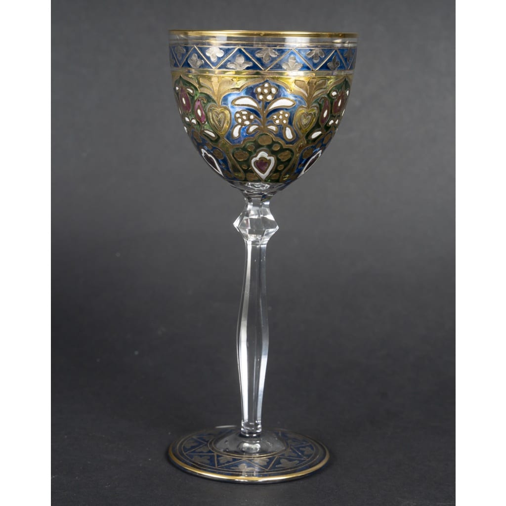 2 verres Fritz Heckert | Biron 