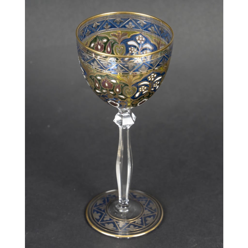 2 verres Fritz Heckert | Biron 