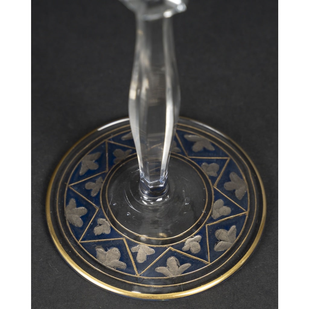2 verres Fritz Heckert | Biron 