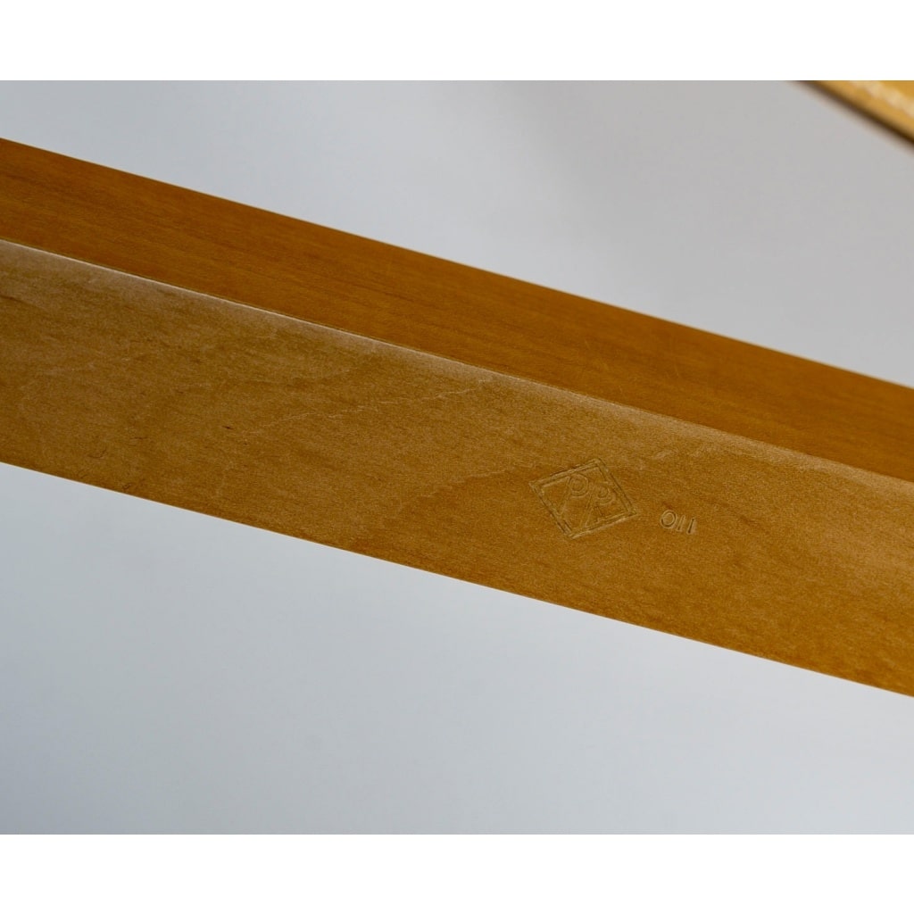 Fauteuil Et Tabouret Pliants « Pippa » Cuir Et Bois de HERMES | Biron 