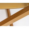 Fauteuil Et Tabouret Pliants « Pippa » Cuir Et Bois de HERMES | Biron 