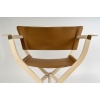 Fauteuil Pliant « Pippa » Cuir Et Bois de HERMES | Biron 