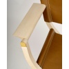 Fauteuil Pliant « Pippa » Cuir Et Bois de HERMES | Biron 