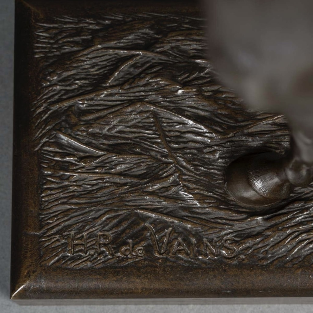 Sculpture – Cheval De Course , Henri De Vains (1851-1909) – Bronze | Biron 