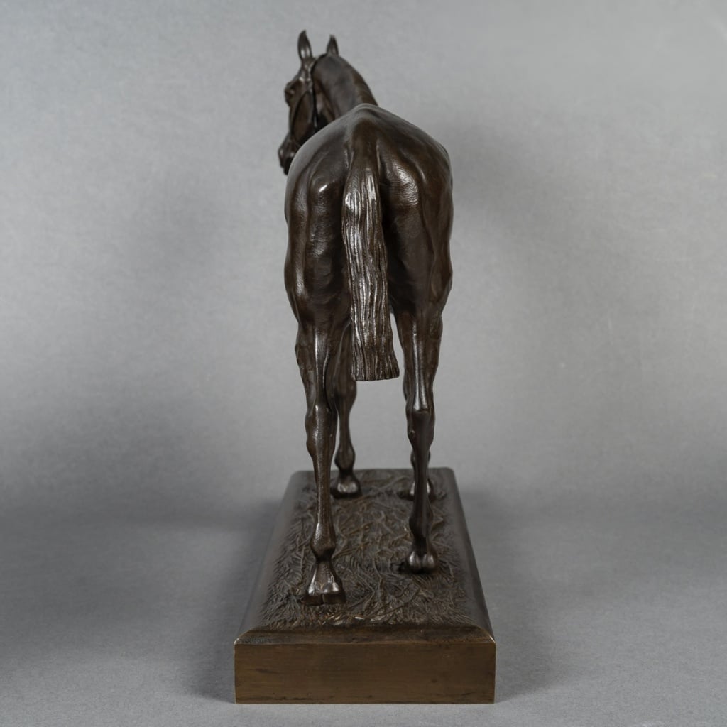 Sculpture – Cheval De Course , Henri De Vains (1851-1909) – Bronze | Biron 