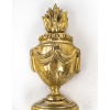 Paire d’Appliques en Bronze Ciselé à Deux Bras de Lumières de style Louis XVI | Biron 