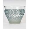 Vase « Rennes » verre blanc patiné bleu de René LALIQUE | Biron 