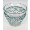 Vase « Rennes » verre blanc patiné bleu de René LALIQUE | Biron 