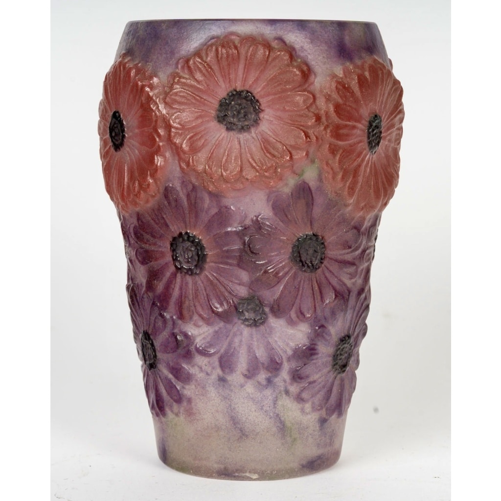 Vase « Soucis » pâte de verre de Gabriel ARGY ROUSSEAU | Biron 