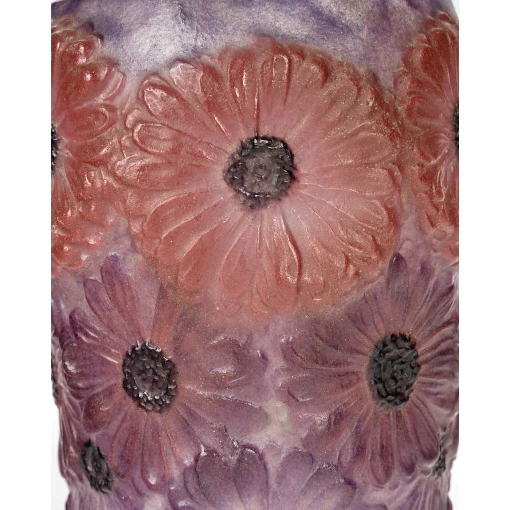 Vase « Soucis » pâte de verre de Gabriel ARGY ROUSSEAU | Biron 