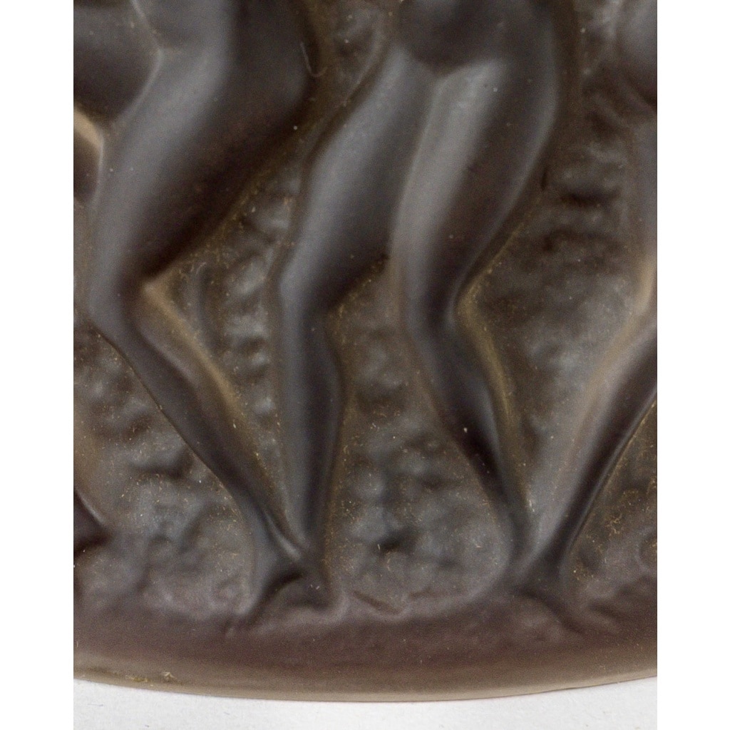 Flacon « Calendal » verre blanc patiné sépia de René LALIQUE pour Molinard | Biron 