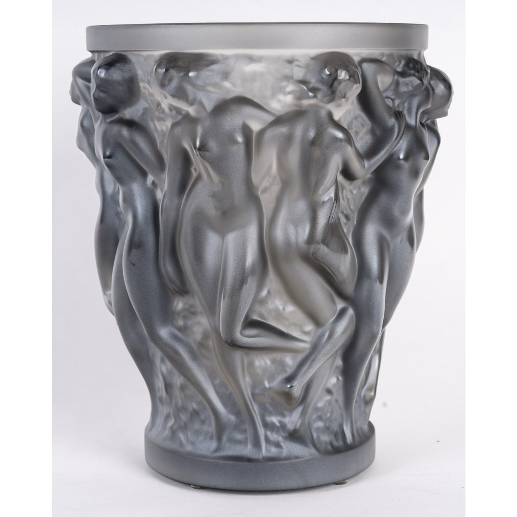 Vase « Bacchantes » cristal bronze de LALIQUE FRANCE – Neuf | Biron 