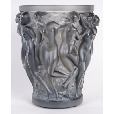 Vase "Bacchantes" cristal bronze de LALIQUE FRANCE - Neuf