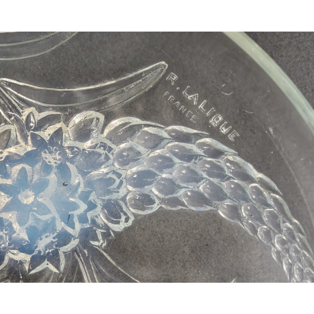 Coupe « Véronique » verre opalescent de René LALIQUE | Biron 