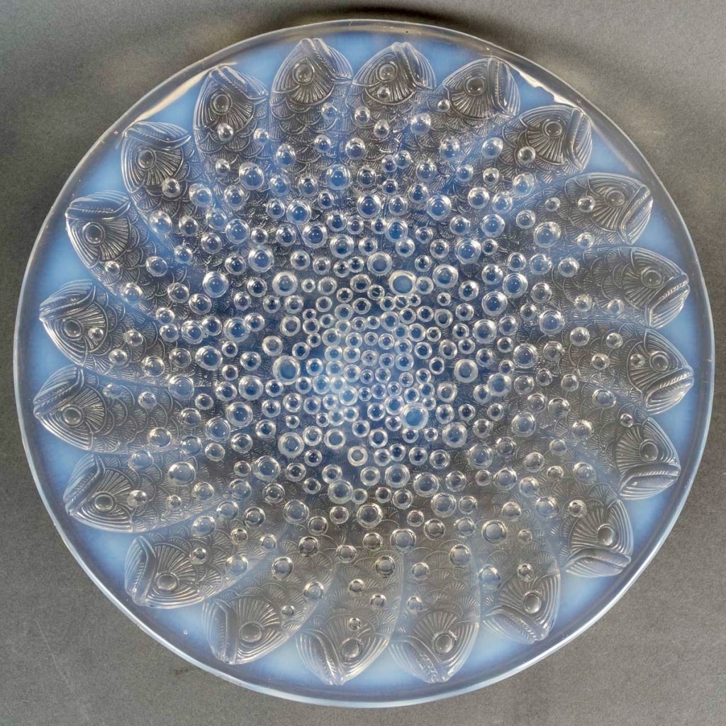 Coupe « Roscoff » verre opalescent de René LALIQUE | Biron 