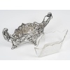 Coupe En Cristal Et Métal Argenté – Art Nouveau, Vers 1900 – Motifs Floraux Et Lianes Stylisées | Biron 