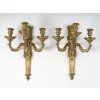 Paire de grandes appliques d’époque Louis XVI. XVIIIe siècle. | Biron 