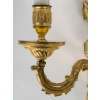 Paire d’Appliques en Bronze Ciselé et Doré à Deux Bras de Lumières d’Époque Louis XVI vers 1780 | Biron 