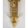 Paire d’Appliques en Bronze Ciselé et Doré à Deux Bras de Lumières d’Époque Louis XVI vers 1780 | Biron 