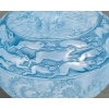 Vase « Lièvres » verre opalescent patiné bleu de René LALIQUE | Biron 
