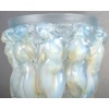 Vase « Bacchantes » verre opalescent patiné bleu de René LALIQUE | Biron 