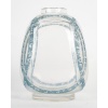 Vase « Guirlandes de Roses » verre blanc patiné bleu de René LALIQUE | Biron 