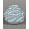 Vase « Oléron » verre opalescent patiné bleu de René LALIQUE | Biron 