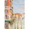 Serge Belloni (1925-2005) – La Maison Rose sur le Grand Canal huile sur panneau vers 1994 | Biron 