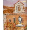 Serge Belloni (1925-2005) – Le Jardin du Poète à Venise huile sur panneau vers 1970 | Biron 