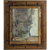 Serge Belloni (1925-2005) L’escalier de la rue du Calvaire à Montmartre huile sur toile vers 1953 | Biron 