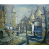 BESSE Raymond Peinture Française 20è Paris Montmartre La Place Du Tertre Huile Sur Toile Signée Certificat d’authenticité | Biron 