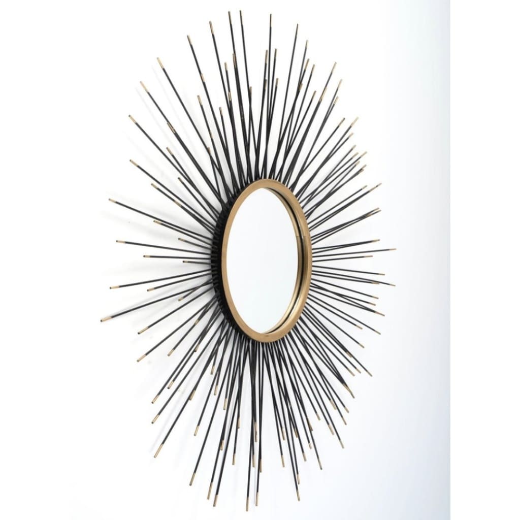 1960 Paire de grands miroirs de sorcière Maison Honoré | Biron 