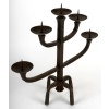1950 Grande paire de chandeliers de Jean Touret, Atelier Marolles | Biron 