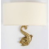 1940 Paire d’appliques en bronze « Hippocampe » de Marcel Guillemard | Biron 