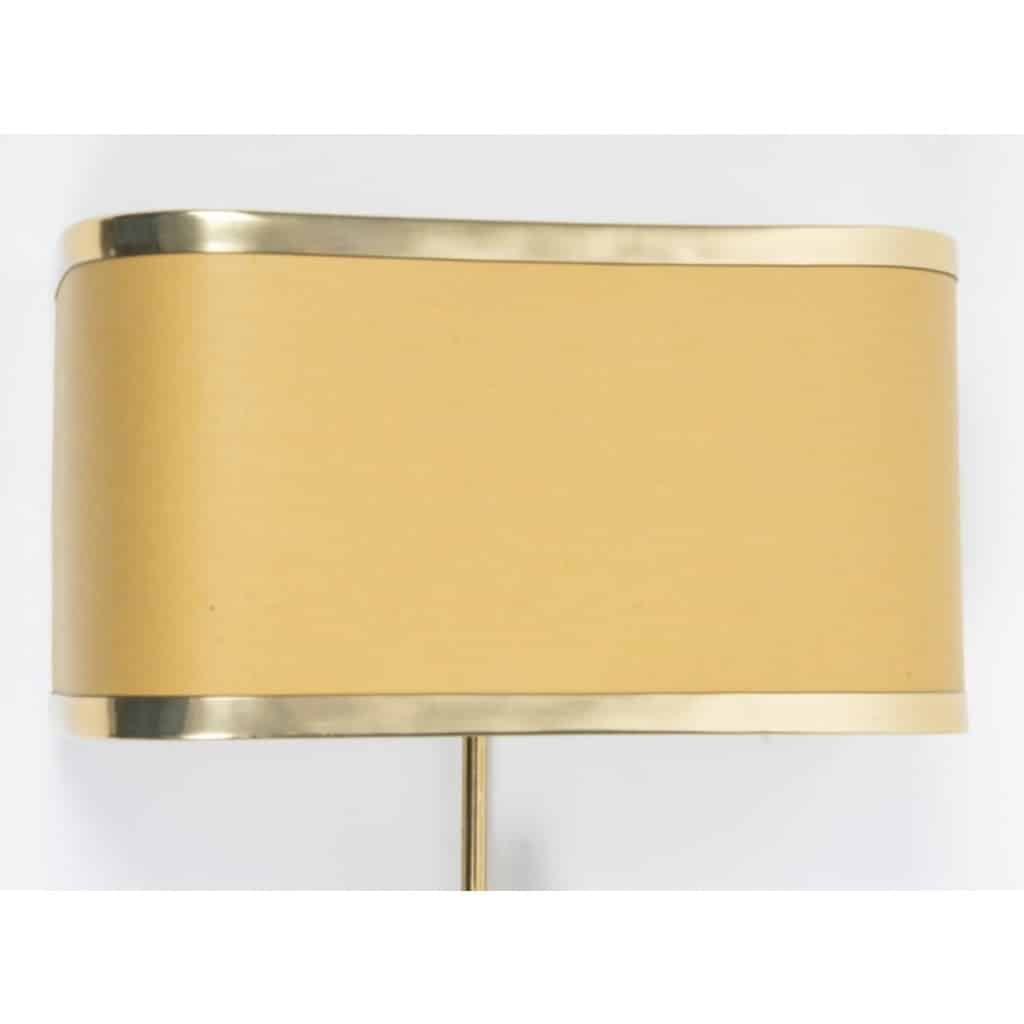 1970 Paire d’appliques murales en bronze par la Maison Charles | Biron 