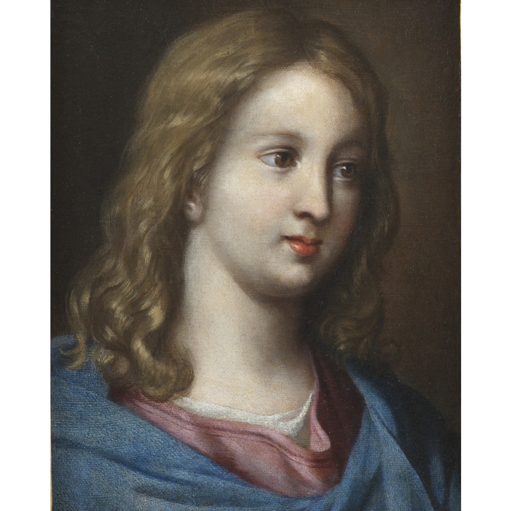 Visage du Christ enfant – Ecole française du XVIIe siècle | Biron 