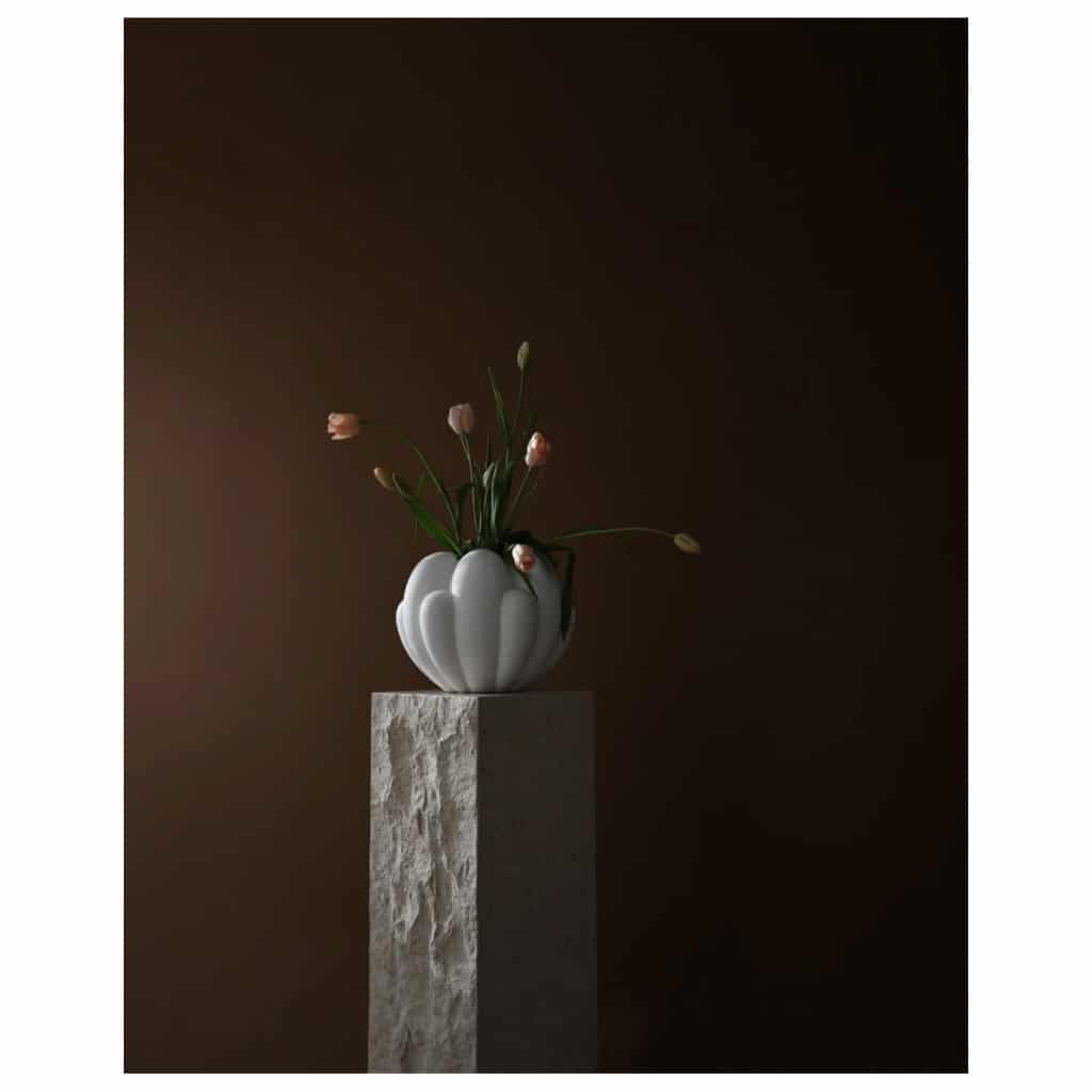 Colonne, gaine en Calcaire, œuvre contemporaine. | Biron 